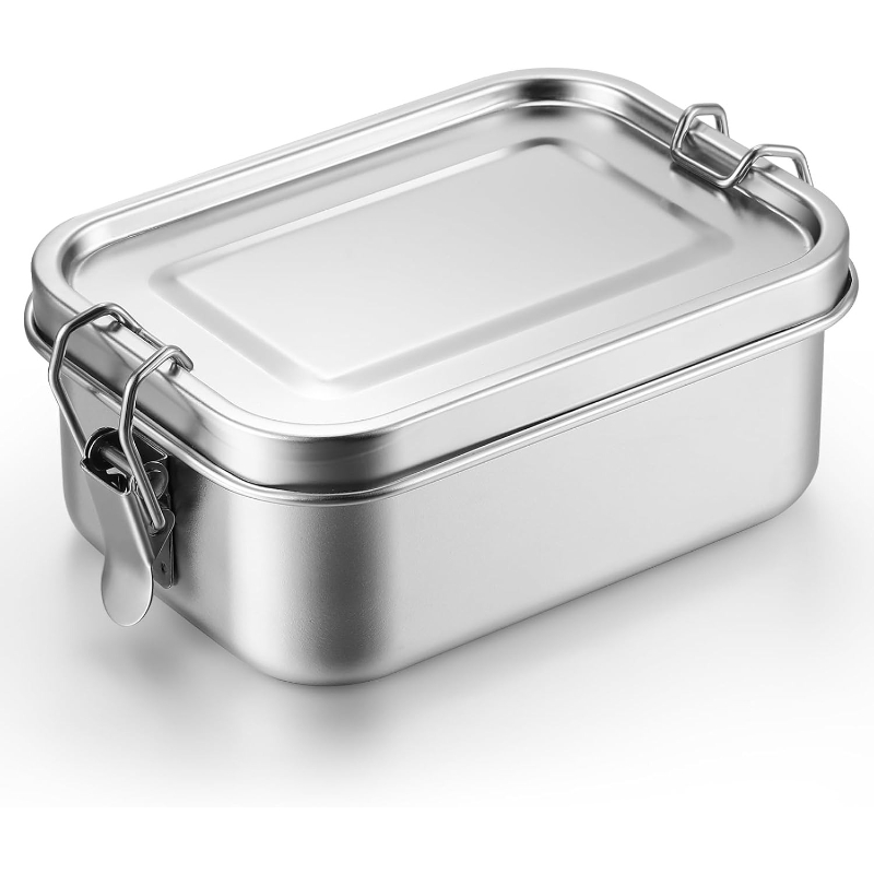 Food Storage Prep Containers - Stainless Steel Food Storage Containers with