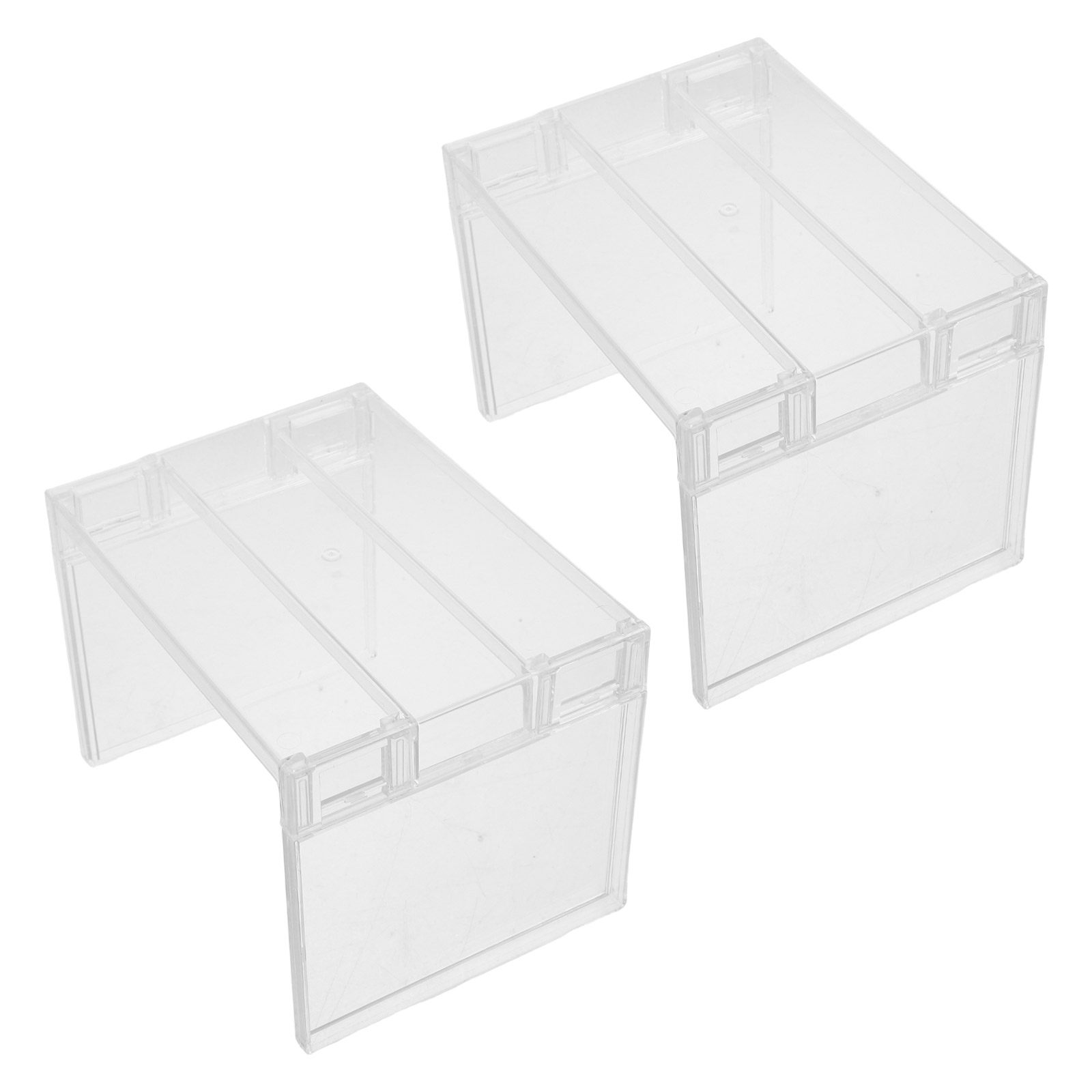 Food Storage Kitchen Cabinet - 2Pcs Refrigerator Organizer Shelf Clear Storage