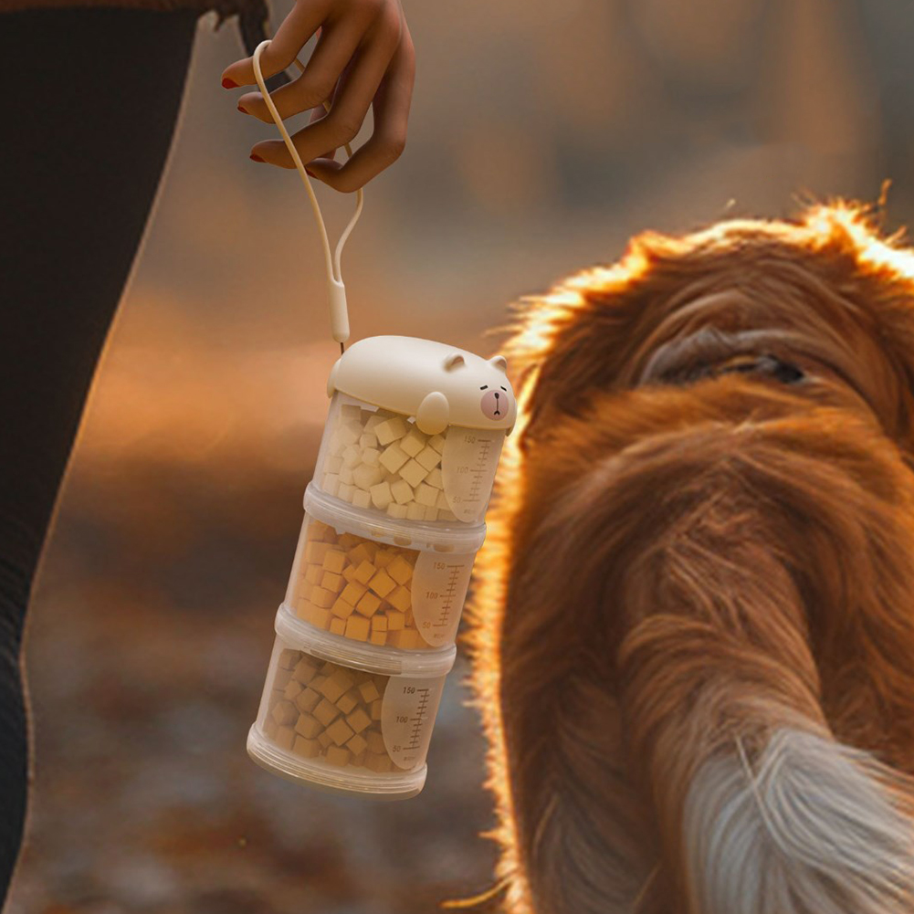 Food Storage Dog - Airtight Outdoor Dog Treat Jar Multi