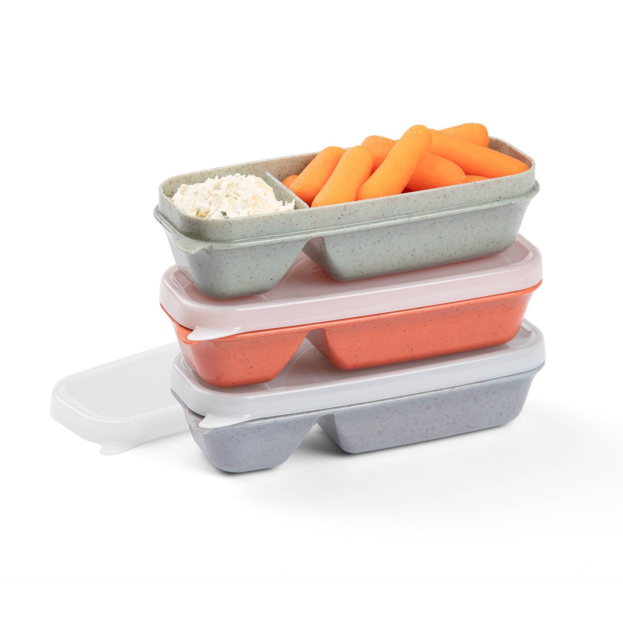 Leakproof Snack And Dip Food S - Food Storage Prep Containers 评论和价格