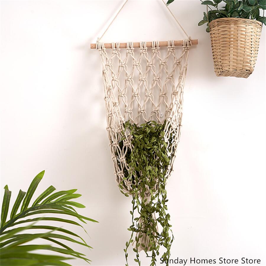 Macrame  Fruit  Storage Basket - Food Storage Plant 评论和价格