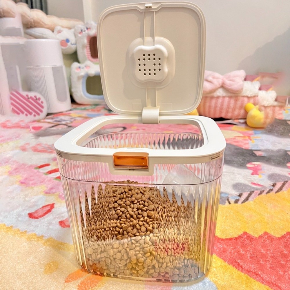 Flip Cover Dog Food Storage Co - Food Storage Dog 评论和价格