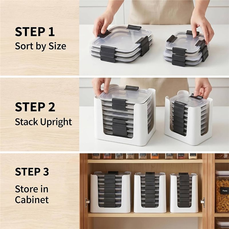 SOFT-For Rubbermaid Brilliance - Food Storage Kitchen Cabinet 评论和价格