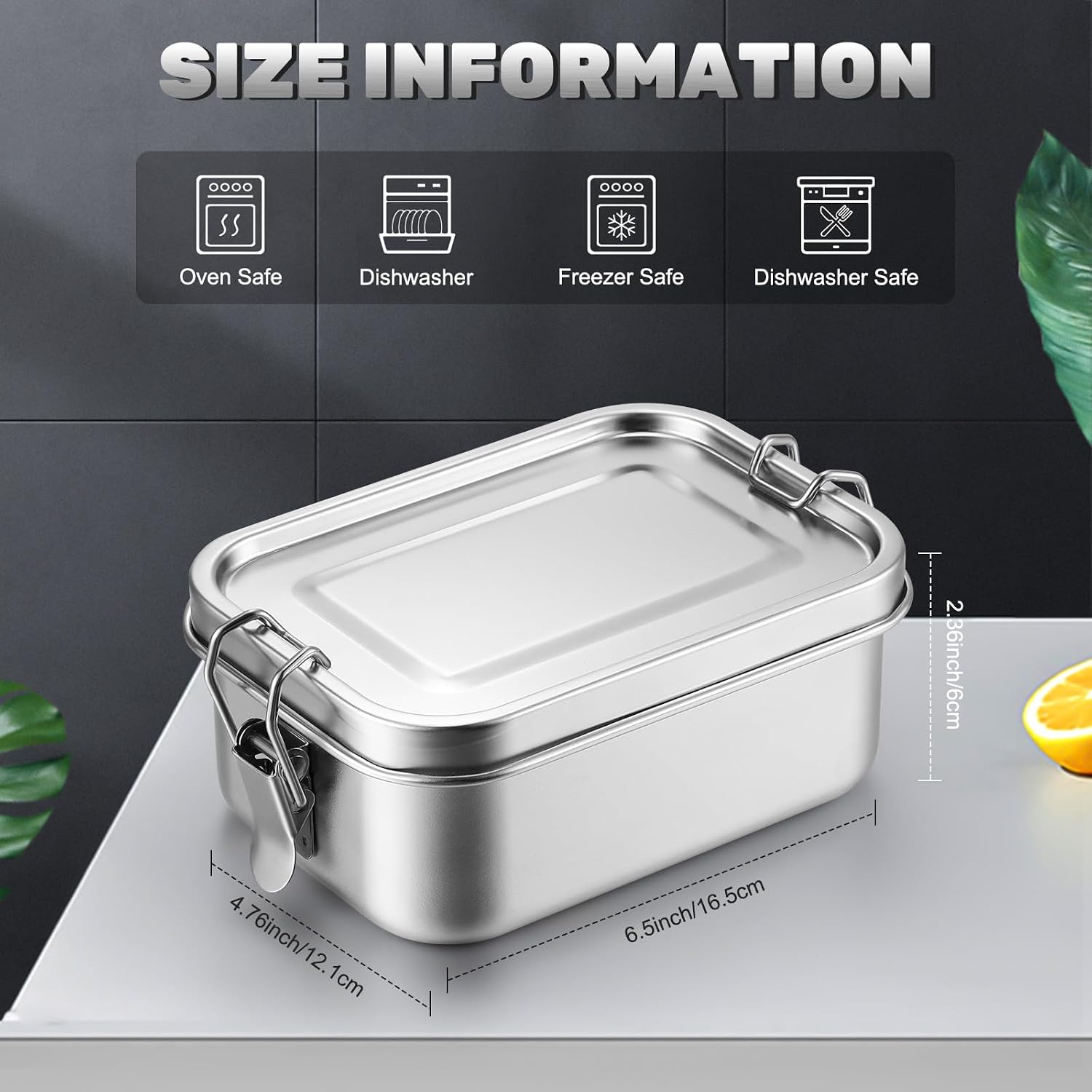 Stainless Steel Food Storage C - Food Storage Prep Containers 评论和价格