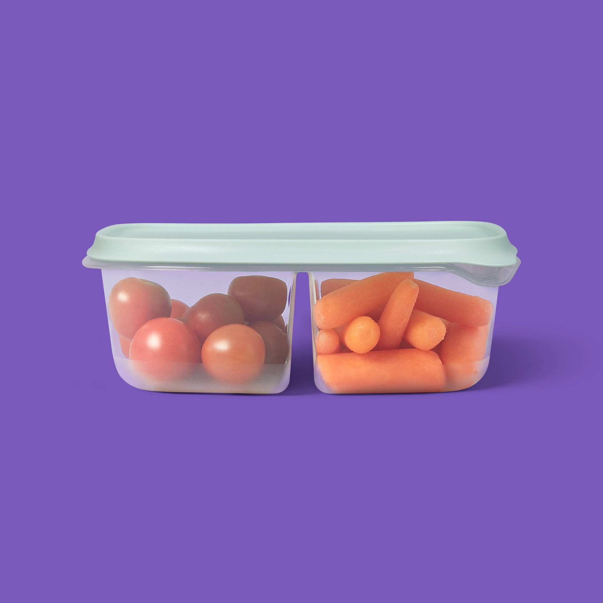 3ct Clear Plastic Divided Rect - Food Storage Prep Containers 评论和价格