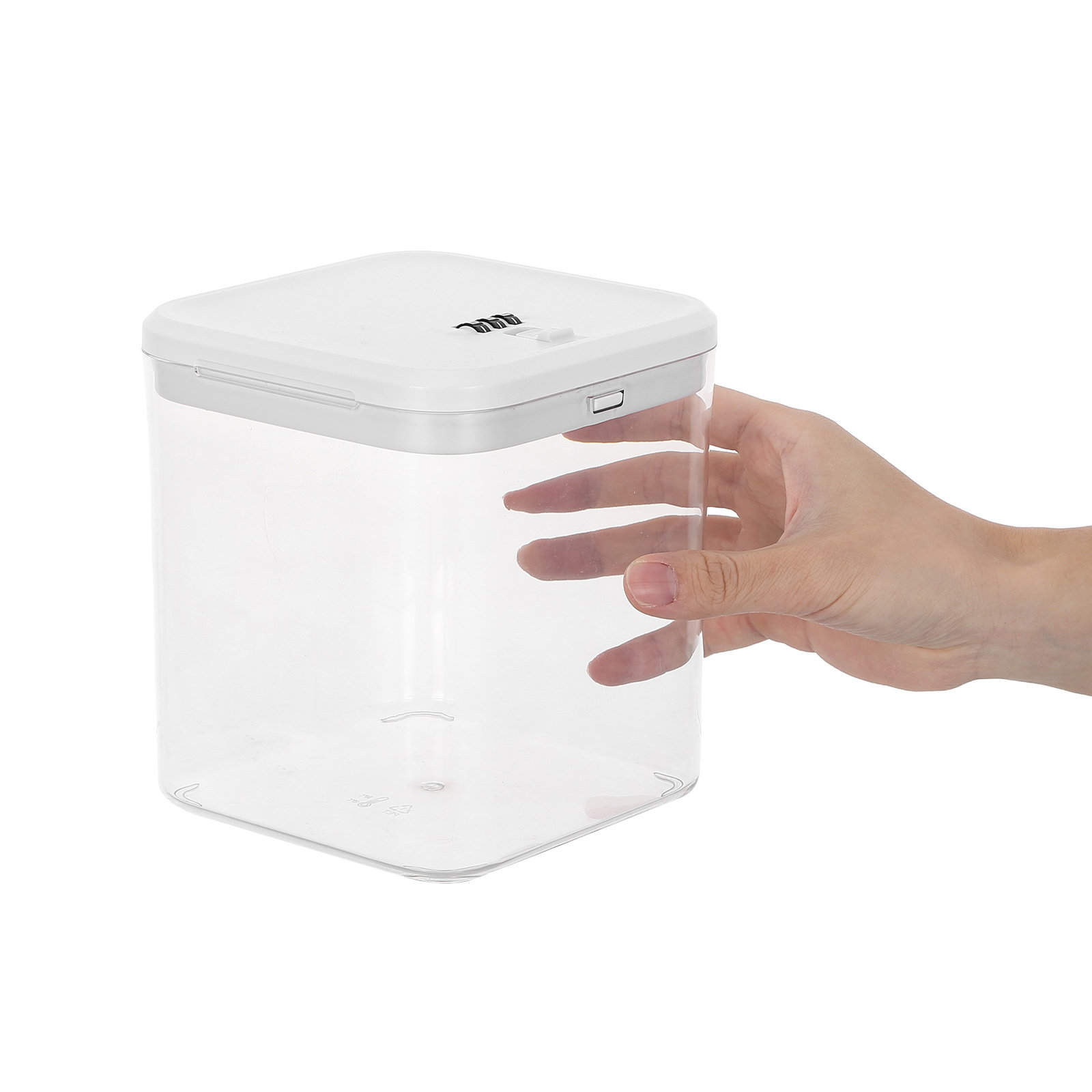 Clear Stackable Lock Box for F - Food Storage Safe 评论和价格