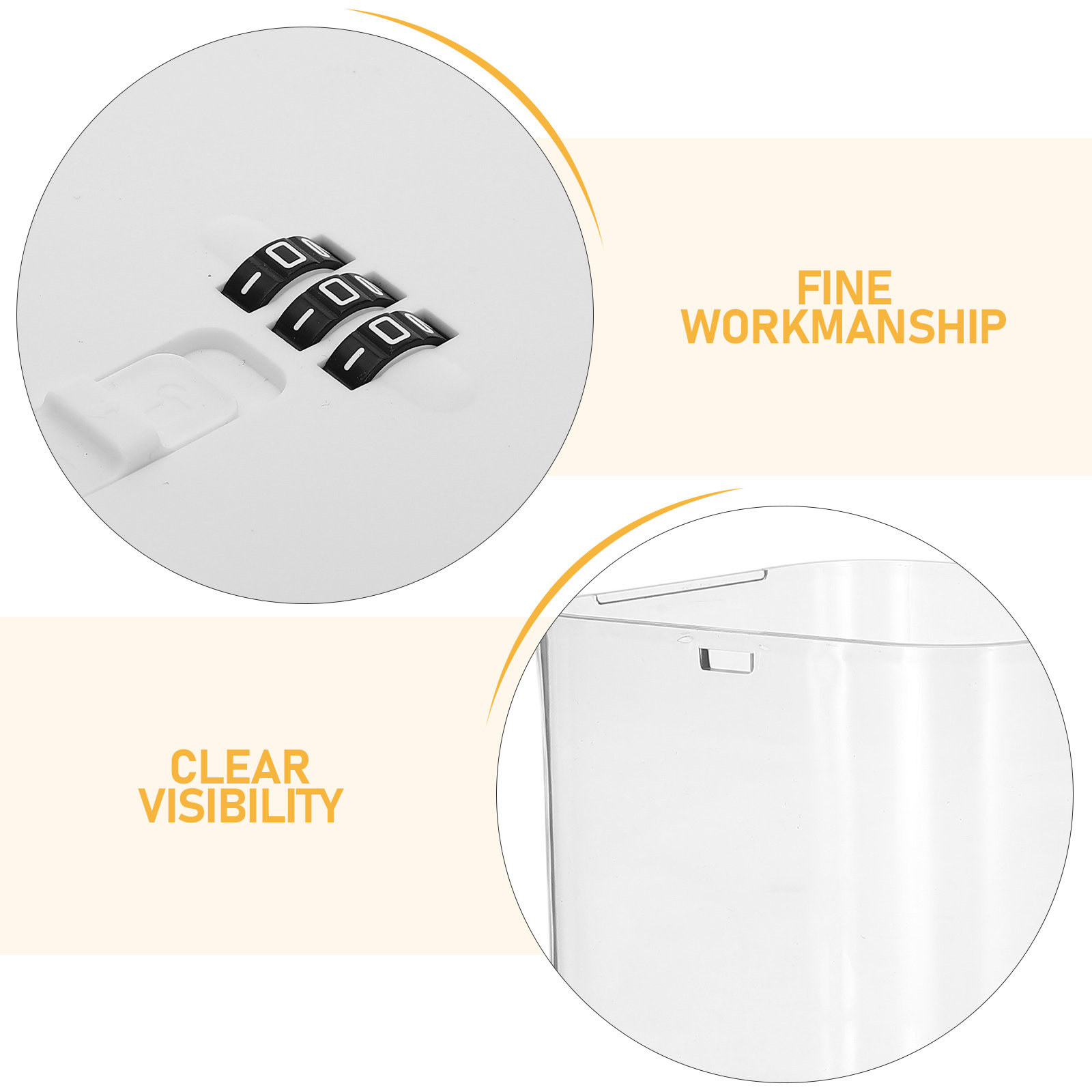 Clear Stackable Lock Box for F - Food Storage Safe 评论和价格