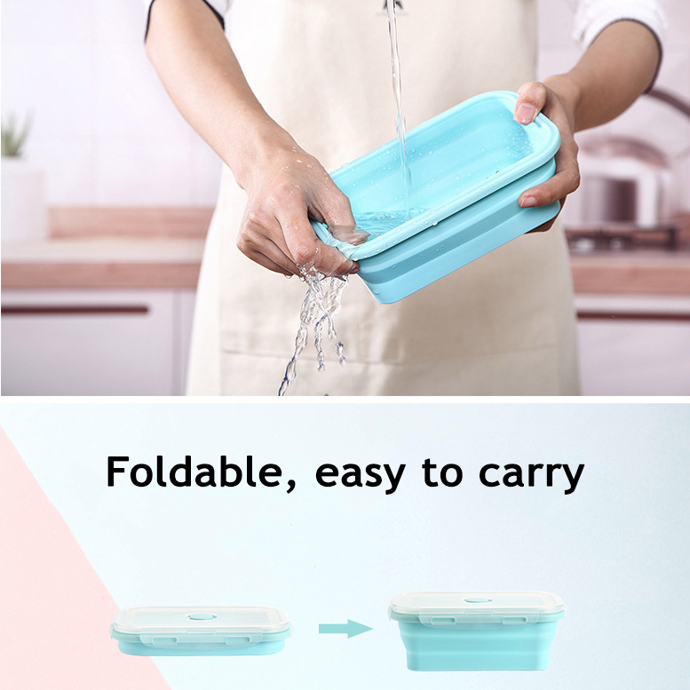 Collapsible Silicone Food Stor - Food Storage Safe 评论和价格