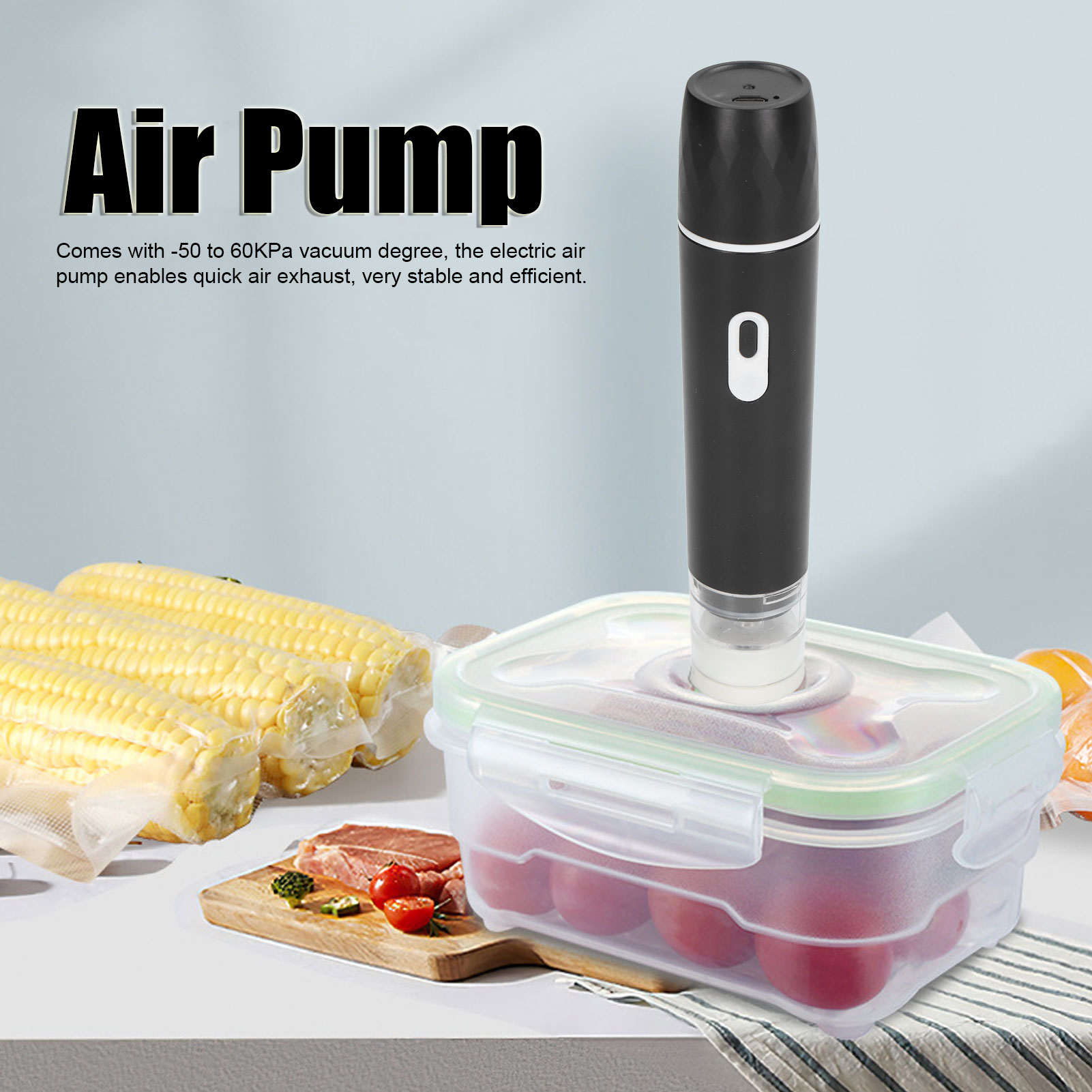 Electric Air Pump Handheld Vac - Food Storage Vacuum 评论和价格