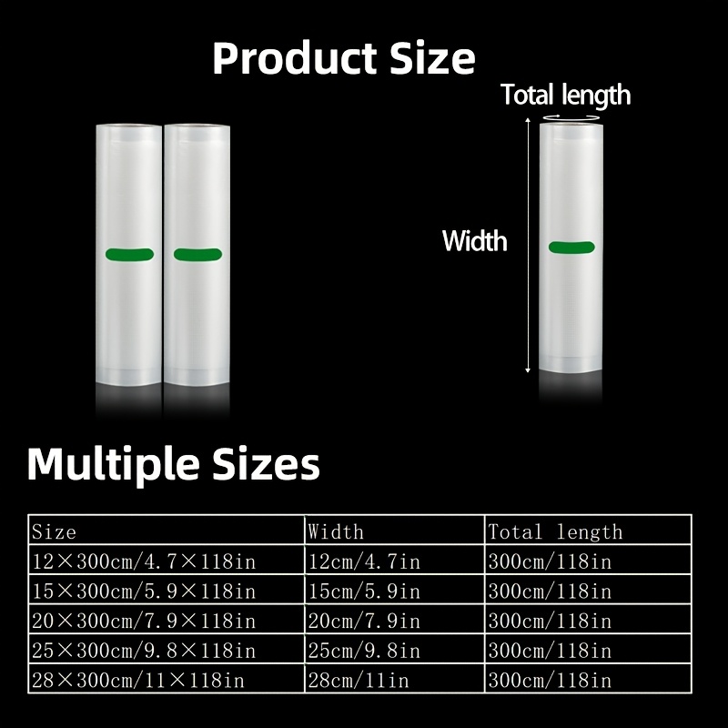 2-Pack 3M Vacuum Sealer Rolls: - Food Storage Vacuum 评论和价格