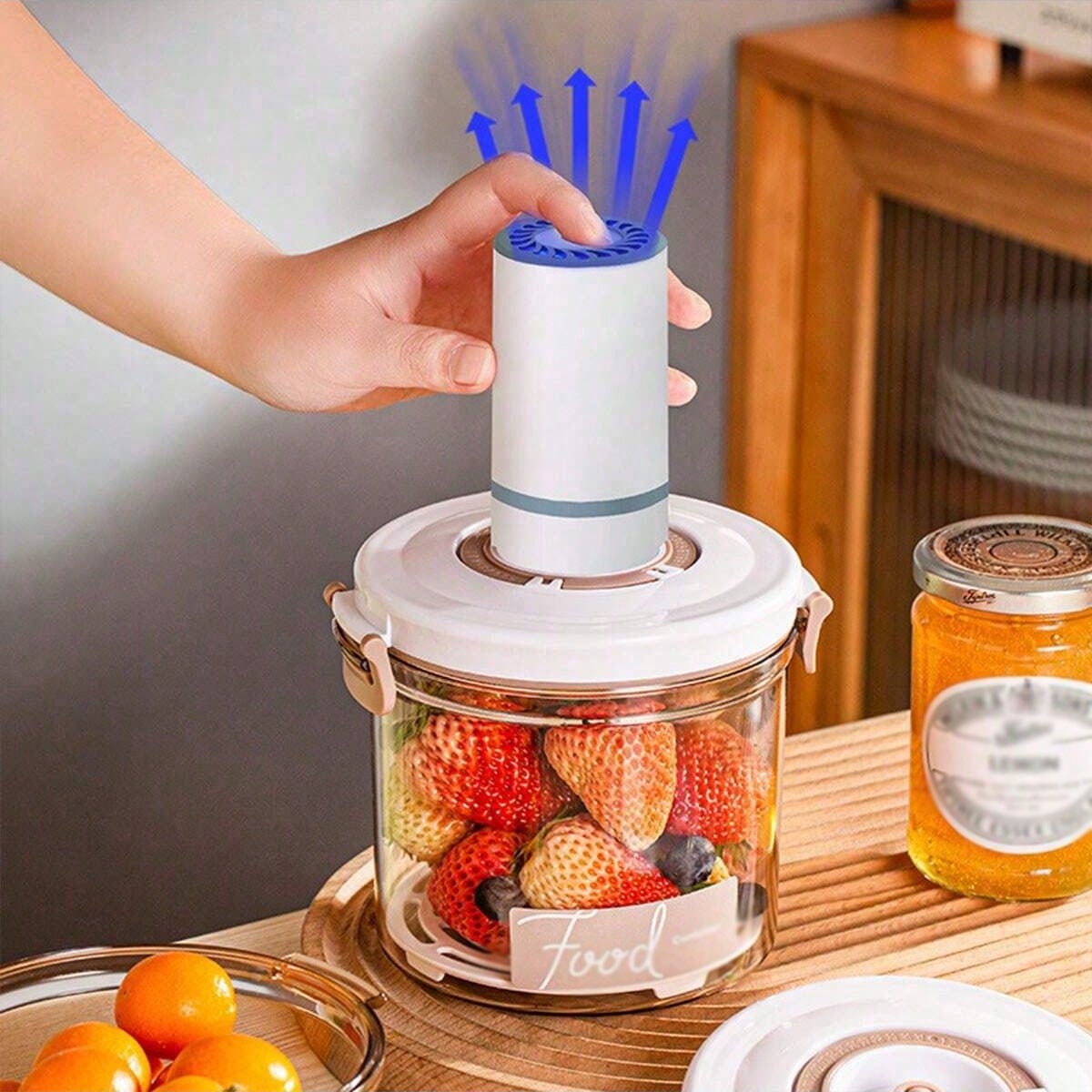 1 Kitchen Food Grade Vacuum Se - Food Storage Vacuum 评论和价格