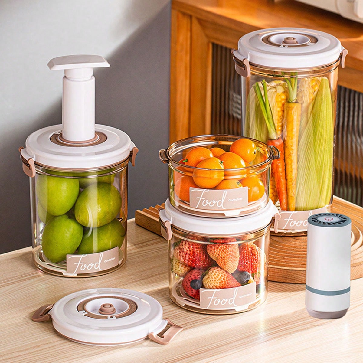 1 Kitchen Food Grade Vacuum Se - Food Storage Vacuum 评论和价格