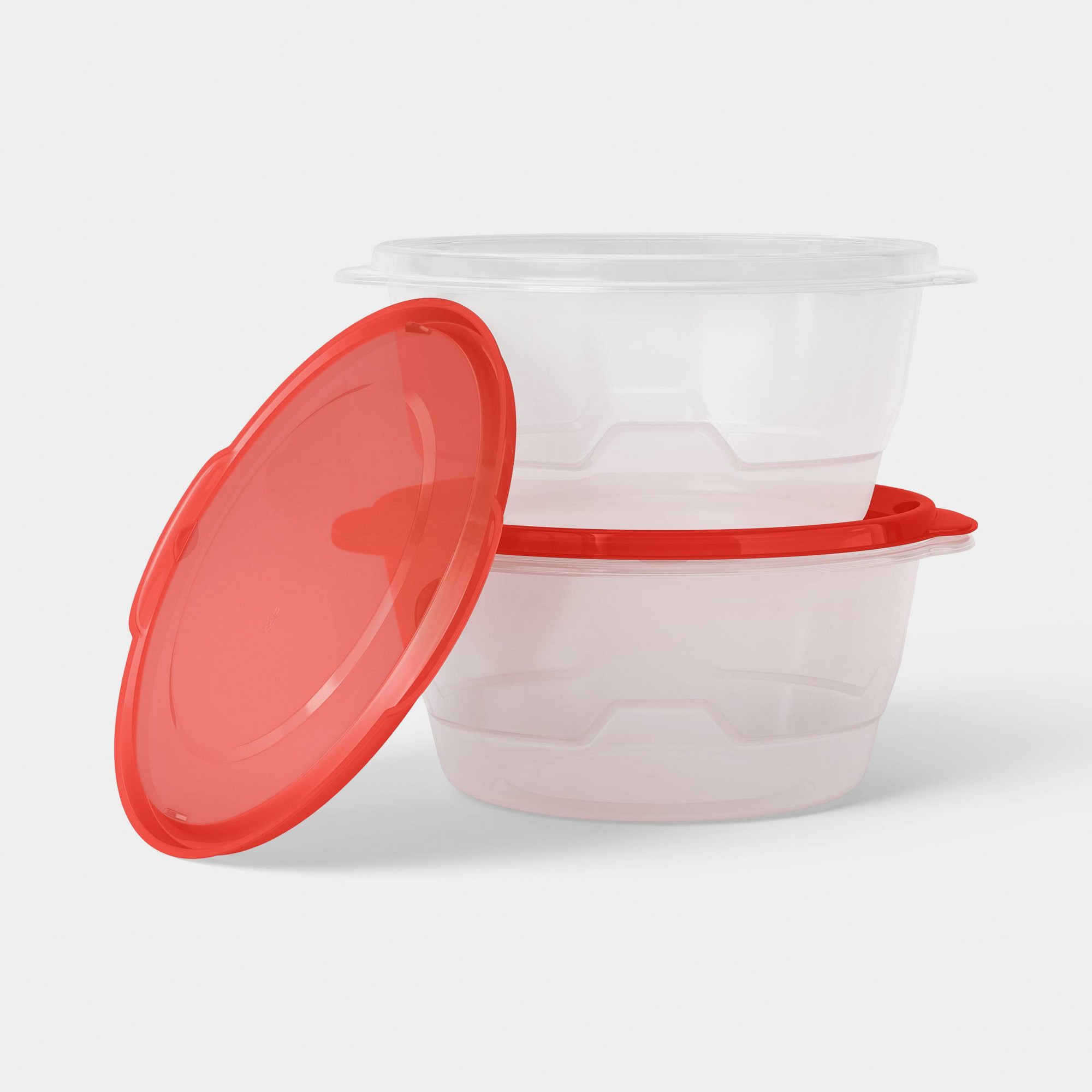 2ct Large Round Food Storage C - Food Storage Prep Containers 评论和价格