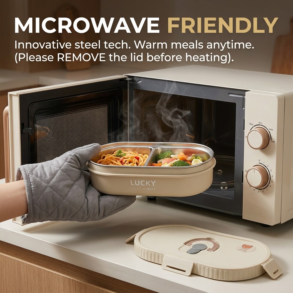 Microwavable 304 Stainless Ste - Food Storage Prep Containers 评论和价格