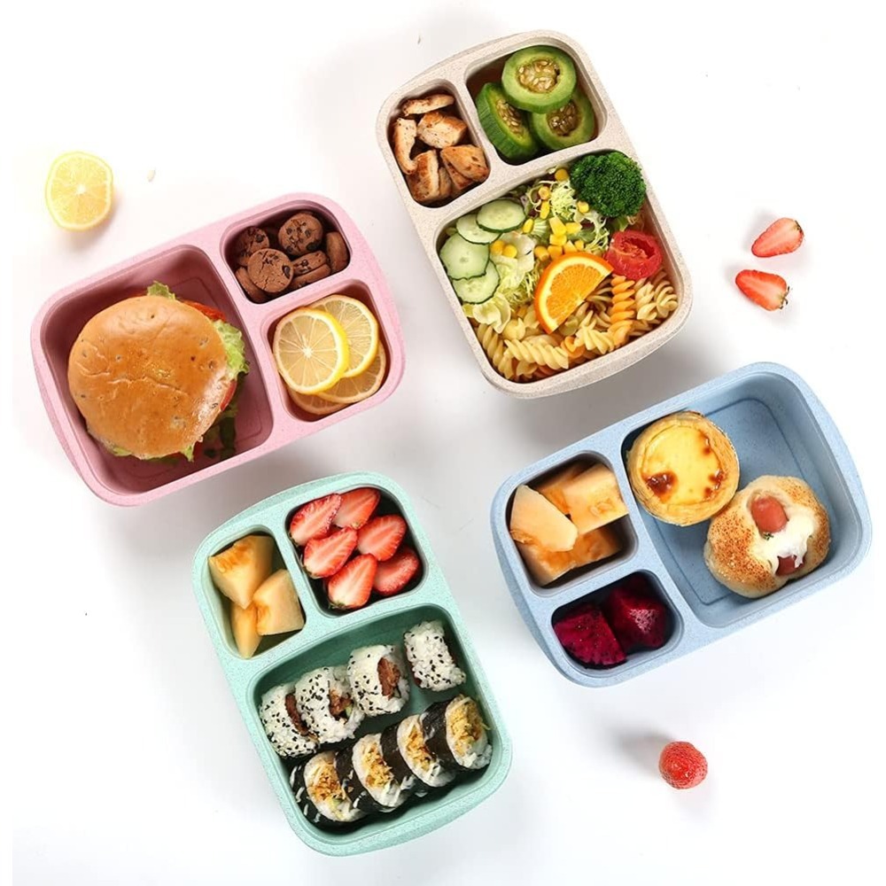 1 Bento Box Lunch Box for Kids - Food Storage Safe 评论和价格