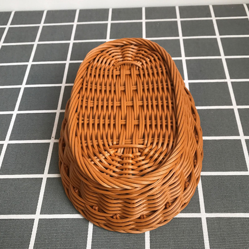 Oval Rattan Woven Storage Bask - Food Storage Plant 评论和价格