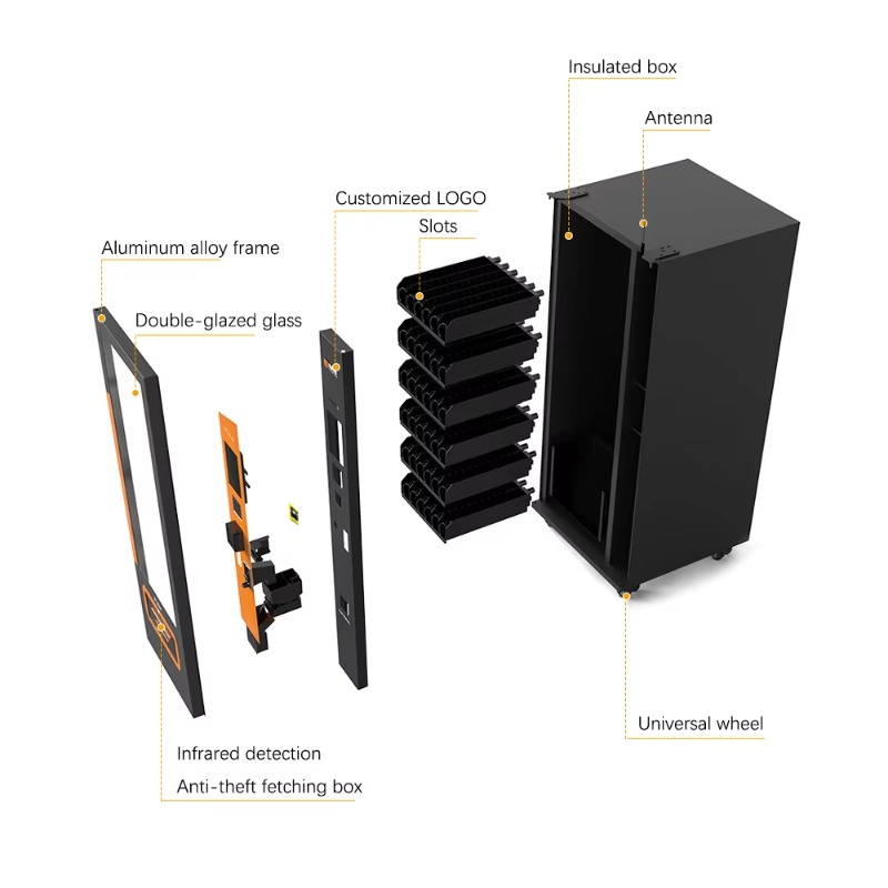 Pet Mall Commercial Vending Ma - Food Storage Zone 评论和价格