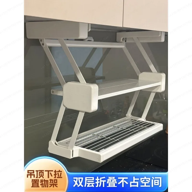 Kitchen food storage rack fold - Food Storage Kitchen Cabinet 评论和价格