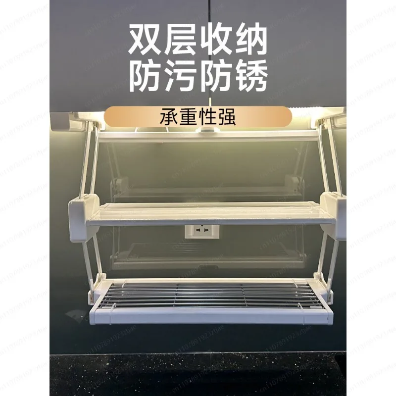 Kitchen food storage rack fold - Food Storage Kitchen Cabinet 评论和价格