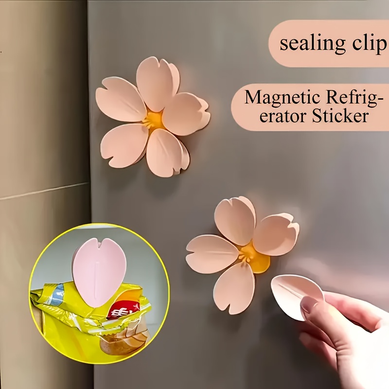 Sakura Magnetic Clip Creative  - Food Storage Plant 评论和价格