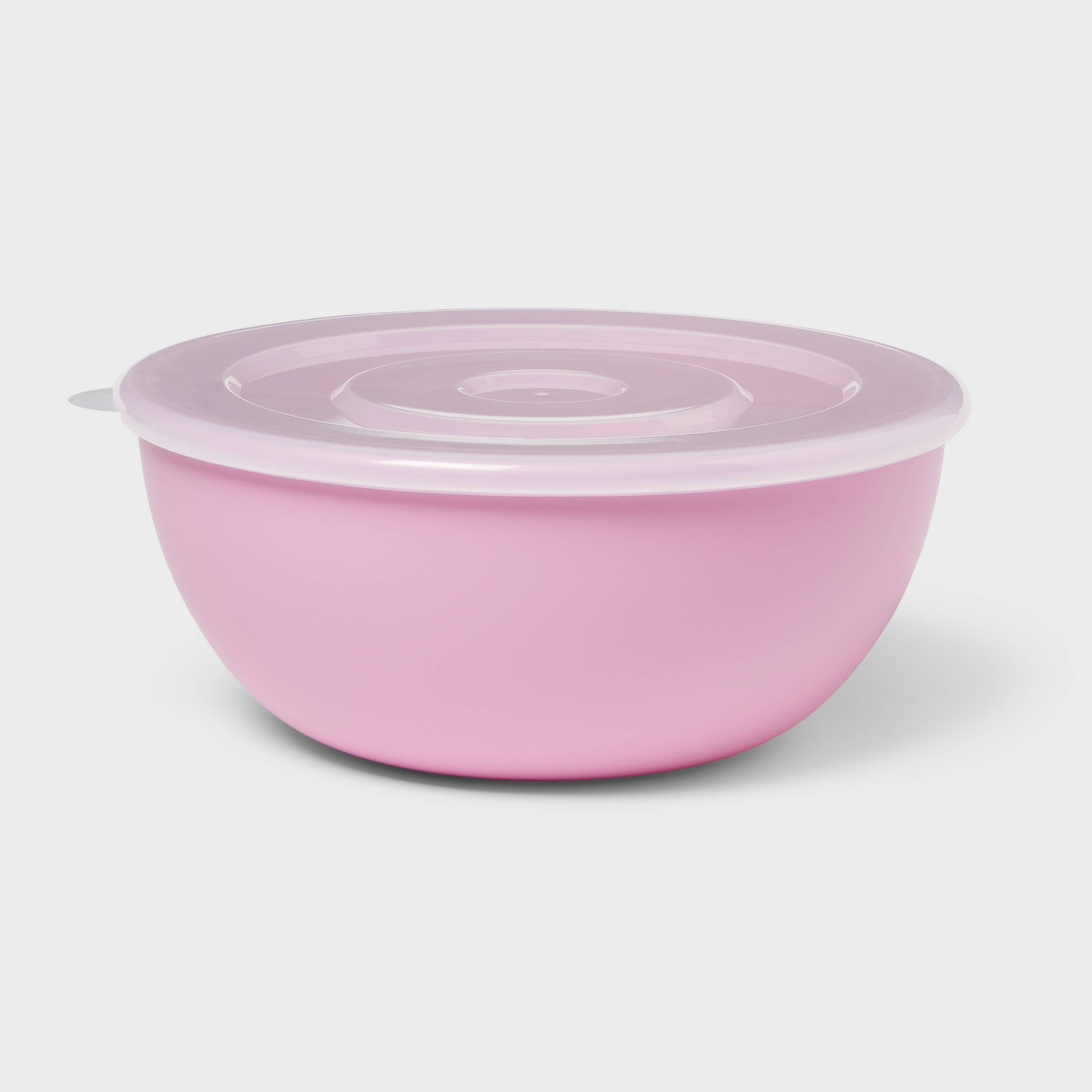 Pink Bowl With Matching Lid, D - Food Storage Prep Containers 评论和价格